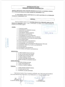 Miembros de la Asamblea de Gran Canaria